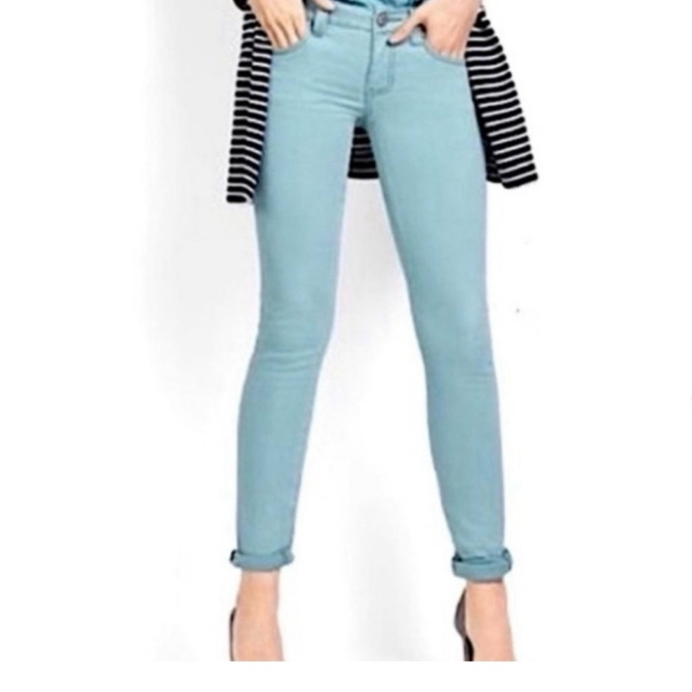 CAbi Teal Women's Skinny Jeans size 8